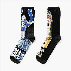 Art Indianapolis Colts Socks