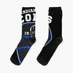 Art Indianapolis Colts Socks