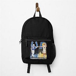 Indianapolis Colts Indiana Pacers Peyton Manning vs Reggie Miller Signature Backpack