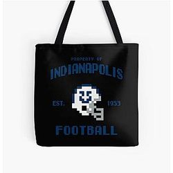 Indianapolis Colts All Over Print Tote Bag