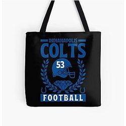 Art Indianapolis Colts All Print Tote Bag