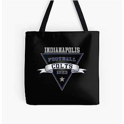 Art Indianapolis Colts All Over Print Tote Bag