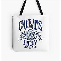 Indianapolis Colts All Over Print Tote Bag