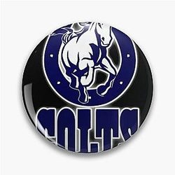 Art Indianapolis Colts Pin