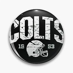 Art Indianapolis Colts Pin