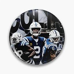 Art Indianapolis Colts Pin
