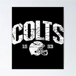 Art Indianapolis Colts Poster