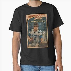 Indiana Jones and the Horseshoe of Hope Indianapolis Colts Parody Classic T-Shirt