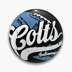 Art Indianapolis Colts Pin