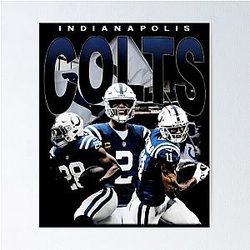 Art Indianapolis Colts Poster