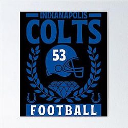 Art Indianapolis Colts Poster