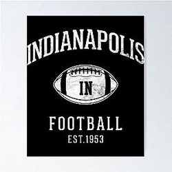 Art Indianapolis Colts Poster