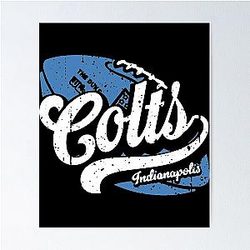 Art Indianapolis Colts Poster