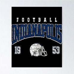 Art Indianapolis Colts Poster