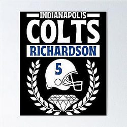 Art Indianapolis Colts Poster