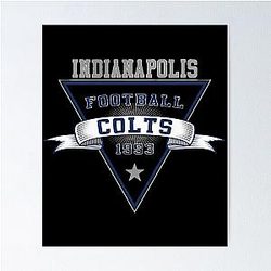 Art Indianapolis Colts Poster