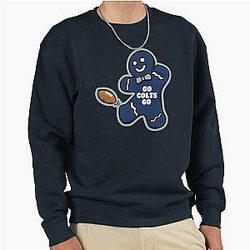 Indianapolis Colts Gingerbread Man Sweatshirt