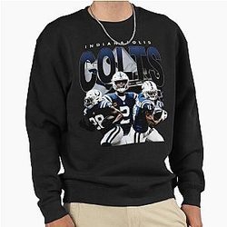 Art Indianapolis Colts Pullover Sweatshirt