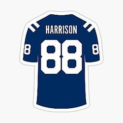 Marvin Harrison Indianapolis Colts Sticker
