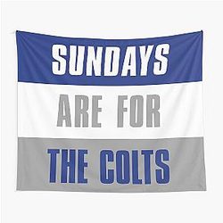 Sundays are for Indianapolis Colts Tapestry