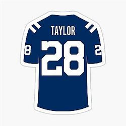 Jonathan Taylor Indianapolis Colts Sticker