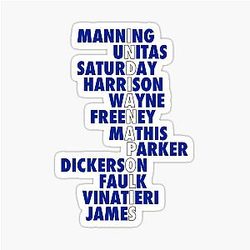 Indianapolis Colts Sticker