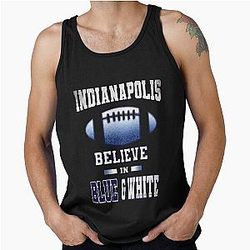 Art Indianapolis Colts Tank Top