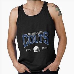 Art Indianapolis Colts Tank Top