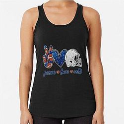 Art Indianapolis Colts Racerback Tank Top