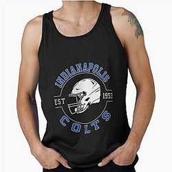 Art Indianapolis Colts Tank Top