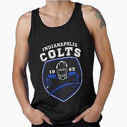 Art Indianapolis Colts Tank Top