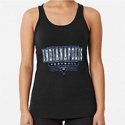 Art Indianapolis Colts Racerback Tank Top