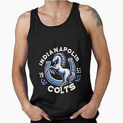 Art Indianapolis Colts Tank Top
