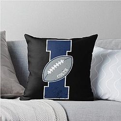 Art Indianapolis Colts Throw Pillow