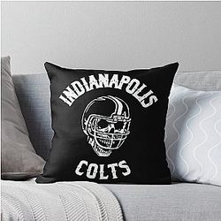Art Indianapolis Colts Throw Pillow