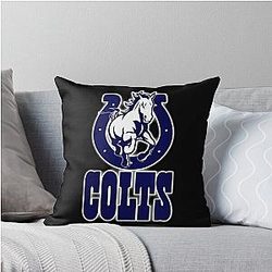 Art Indianapolis Colts Throw Pillow