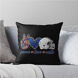 Art Indianapolis Colts Throw Pillow