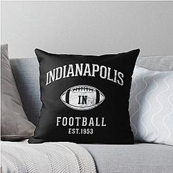 Art Indianapolis Colts Throw Pillow