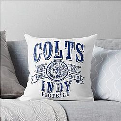 Indianapolis Colts Throw Pillow