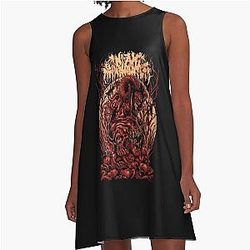 INFANT ANNIHILATOR BAND A-Line Dress
