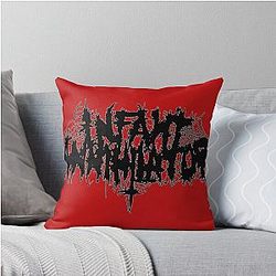 Infant Annihilator Throw Pillow