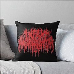 INFANT ANNIHILATOR BAND Throw Pillow