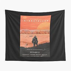 Orange Interstellar Tapestry