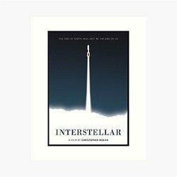 Interstellar film Print