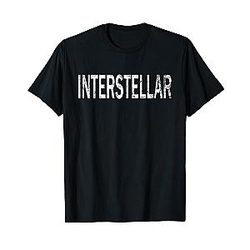 Vintage Interstellar Distressed Space T-Shirt