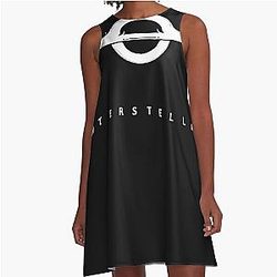 Interstellar A-Line Dress