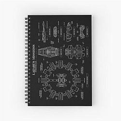 Lazarus Mission Interstellar Spiral Notebook