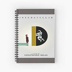 Interstellar Movie Aesthetic Poster Notebook