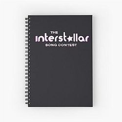 The Interstellar Song Pink Notebook