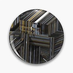 Interstellar Tesseract Pin
